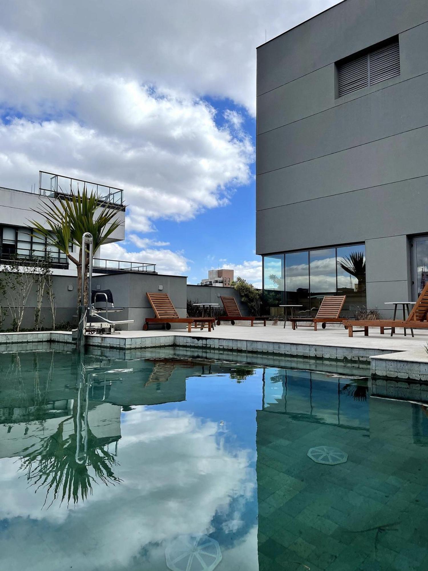 Belint Bela Cintra: A 5 Minutos Da Paulista Com Piscina No Rooftop ساو باولو المظهر الخارجي الصورة