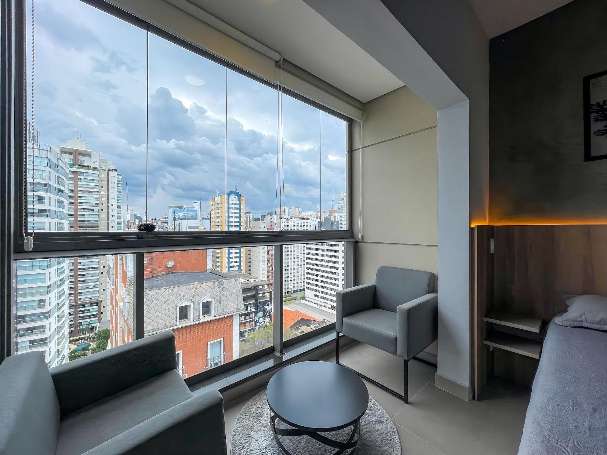 Belint Bela Cintra: A 5 Minutos Da Paulista Com Piscina No Rooftop ساو باولو المظهر الخارجي الصورة